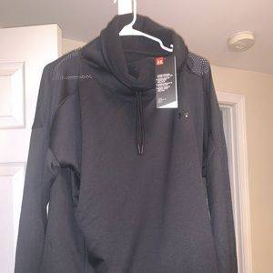 Slouch neck hoodie